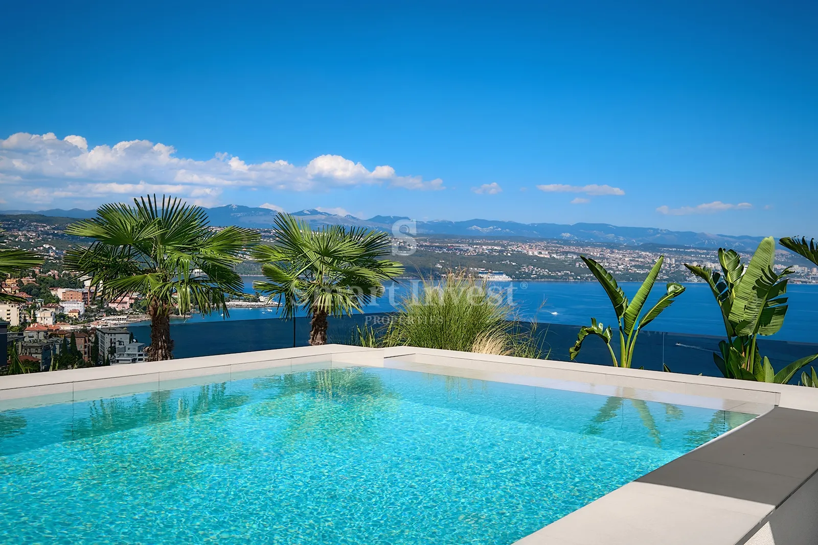 opatija, luksuzan penthouse 3s+db, s krovnim bazenom i pogledom na more (s3) - slika 8
