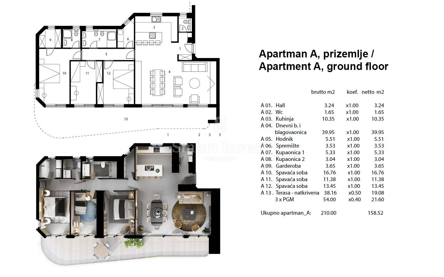 opatija, luksuzna novogradnja 3s+db, s privatnim bazenom i pogledom na more (a) - slika 18