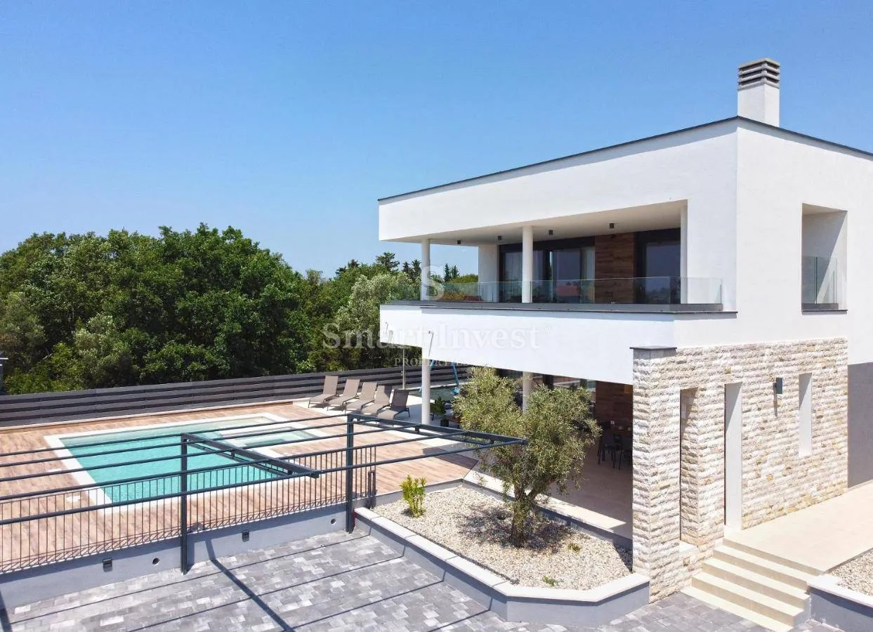 fažana okolica, moderna vila s bazenom u blizini mora i plaža - slika 6