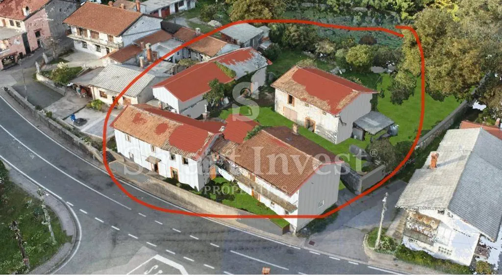 matulji - šapjane, 6 kuća za adaptaciju, 21.860 m2 zemljišta, na prodaju - slika 6