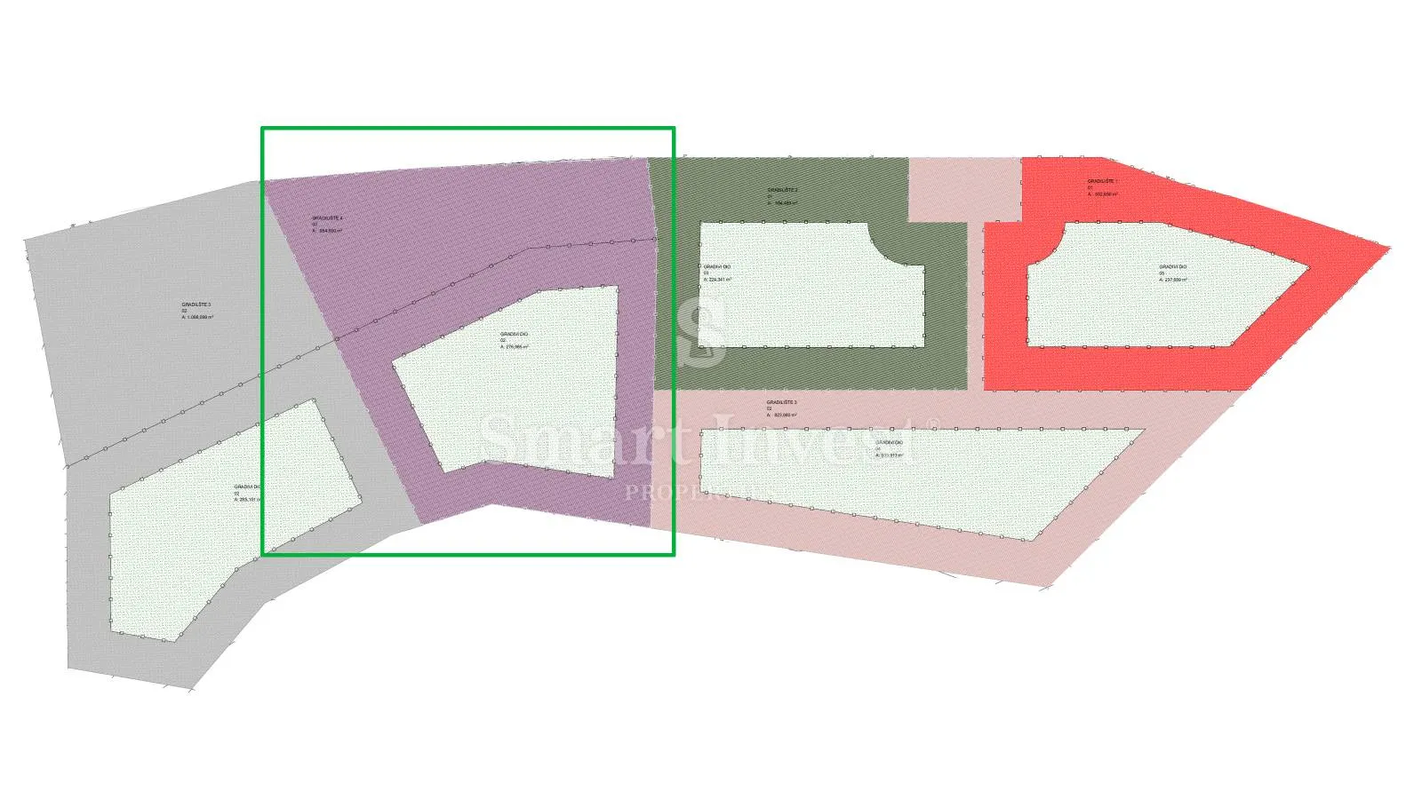 mošćenička draga, teren od 954 m2 za gradnju vile - slika 2