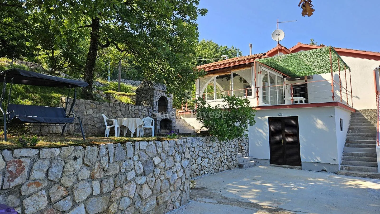 mošćenice, kuća s pogledom na more na mirnoj lokaciji! - slika 4
