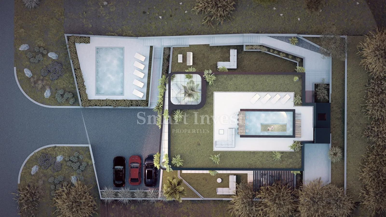 ičići, raskošni penthouse 3s+db s krovnom terasom i bazenom (a7) - slika 6