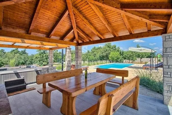 istra, prekrasna kuća s bazenom za 10-12 osoba na 2000 m2 - slika 16