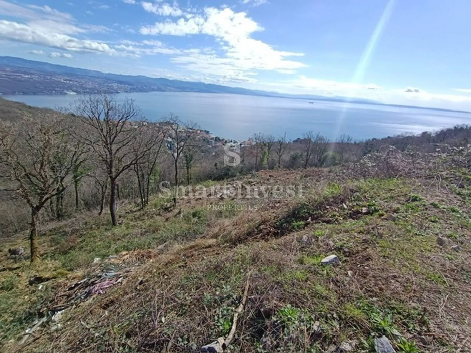 kolavići, odličan teren s panoramskim pogledom na more - slika 2