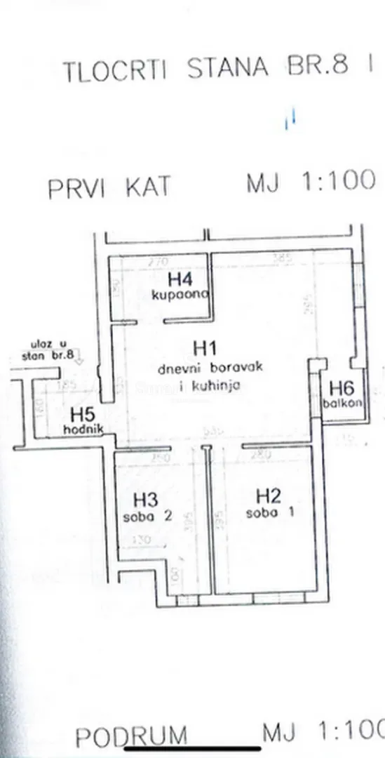 kastav - rubeši, 2s+db od 55,45 m2 - slika 22