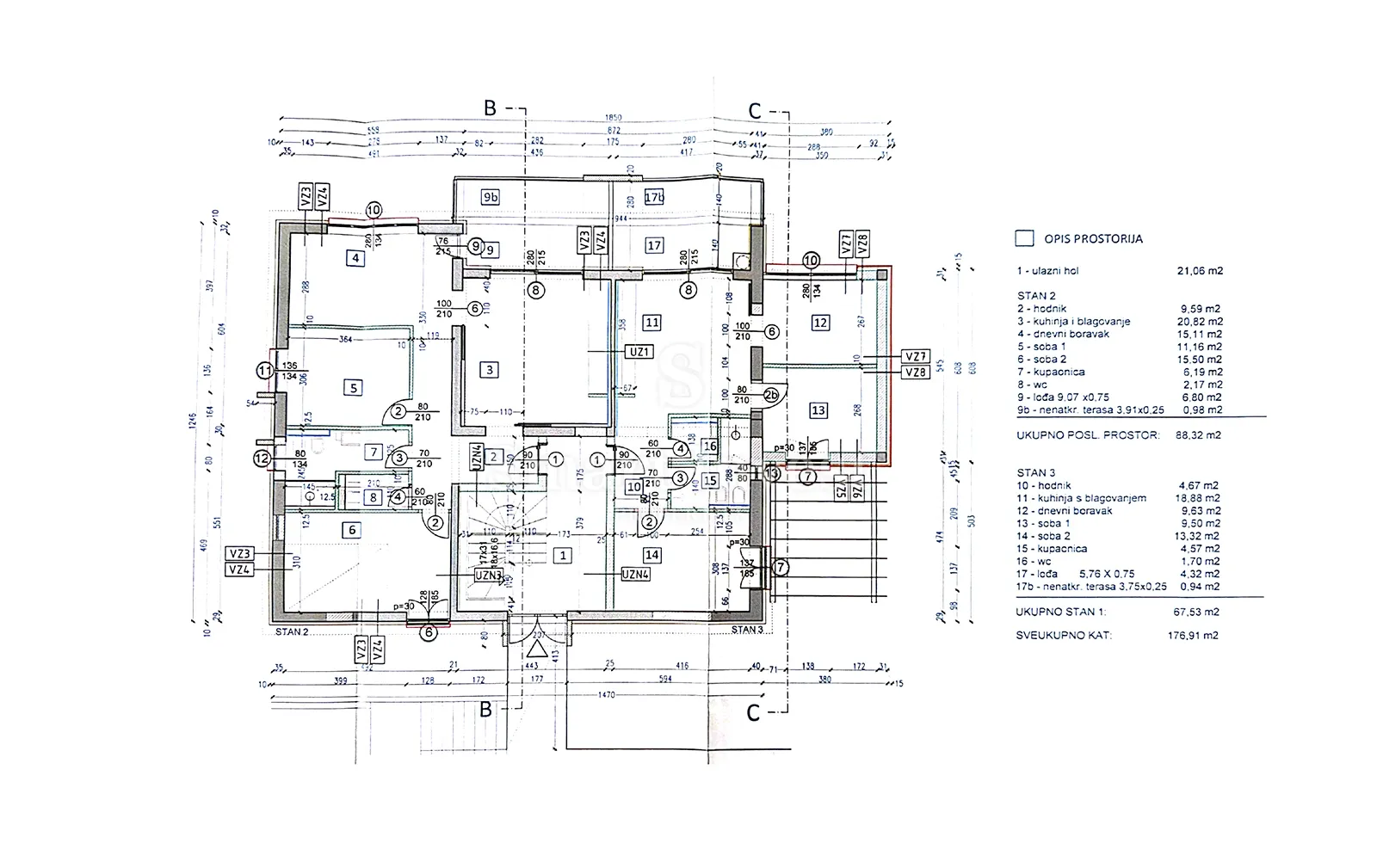 ika - oprić, vila s 4 apartmana i panoramskim pogledom na more - slika 46