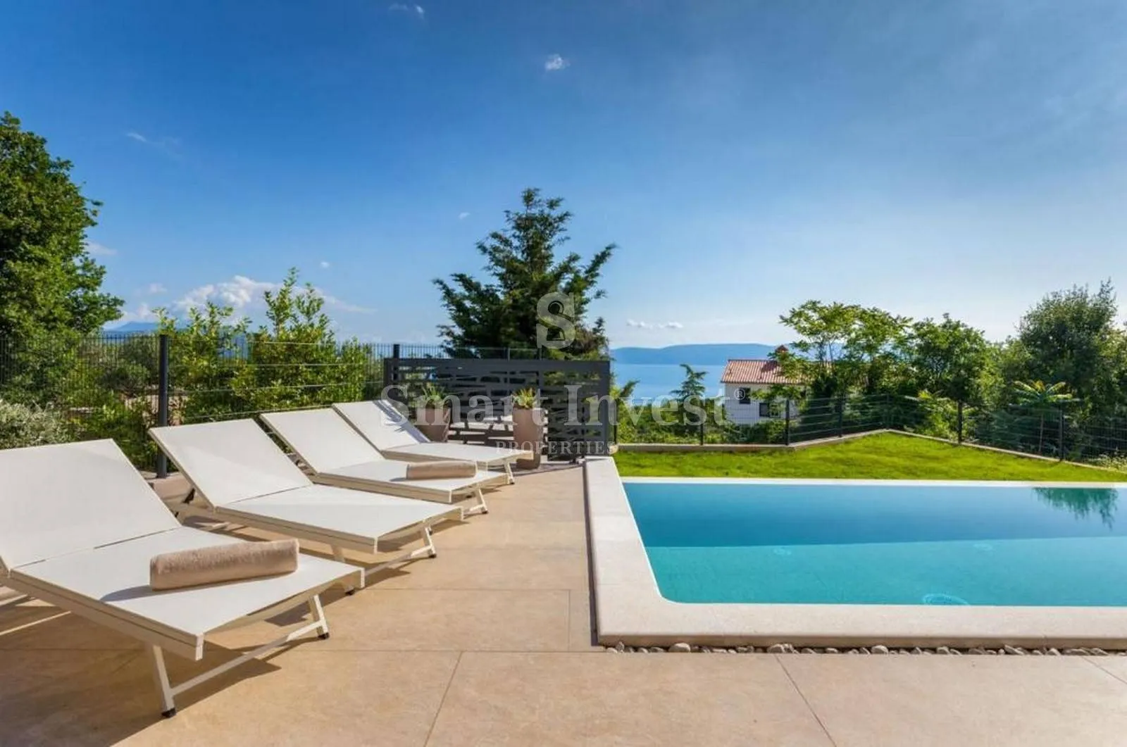 istra, rabac okolica, nova luksuzna vila s pogledom na more - slika 33