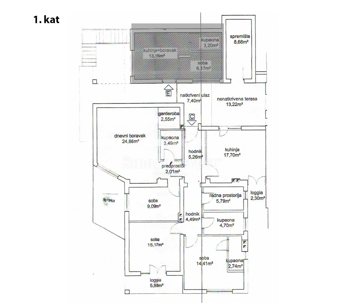 opatija, stan od 140 m2, 3s+db, 150 m do mora! - slika 26