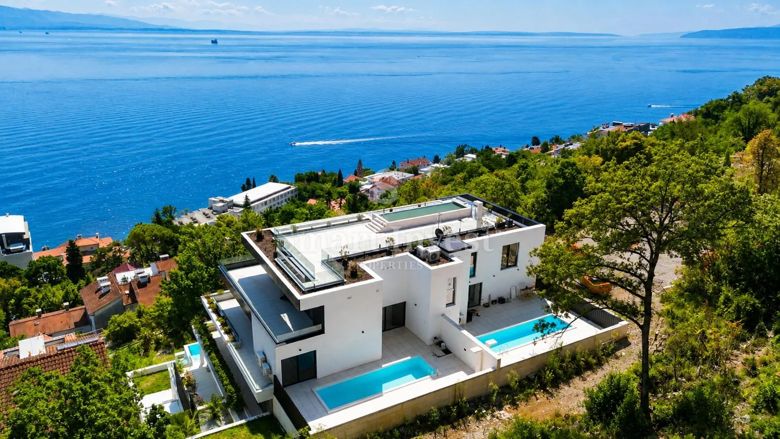 opatija, luksuzan stan s bazenom i panoramskim pogledom na more (a5) - slika 7