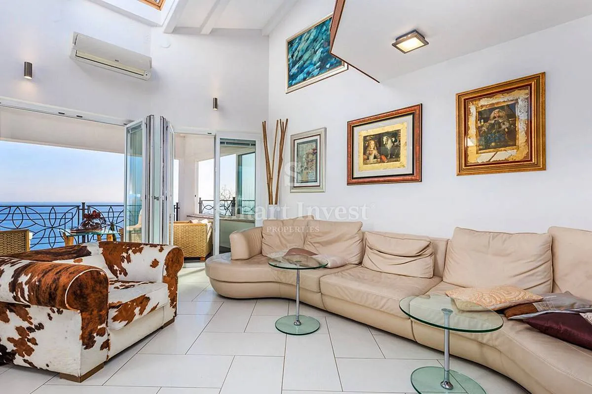 opatija, luksuzan penthouse drugi red do mora, s okućnicom - slika 9