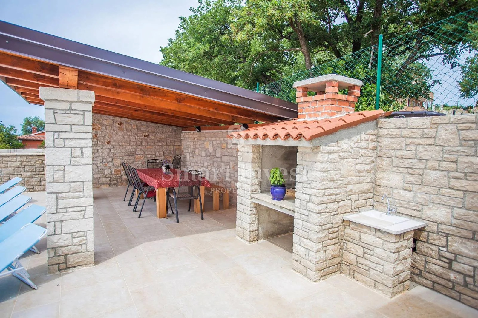 poreč - okolica, prekrasna vila s bazenom i pogledom na more - slika 27