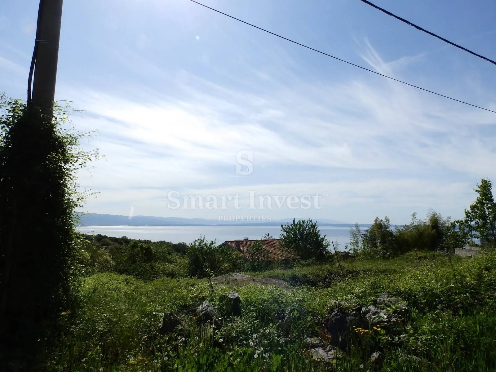 POLJANE, teren s građevinskom dozvolom - Poljane, Opatija