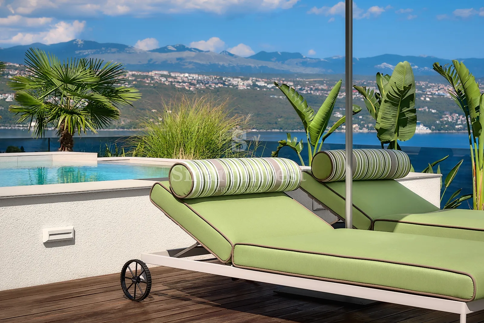 opatija, luksuzan penthouse 3s+db, s krovnim bazenom i pogledom na more (s3) - slika 27