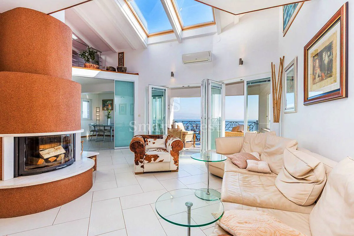 opatija, luksuzan penthouse drugi red do mora, s okućnicom - slika 12