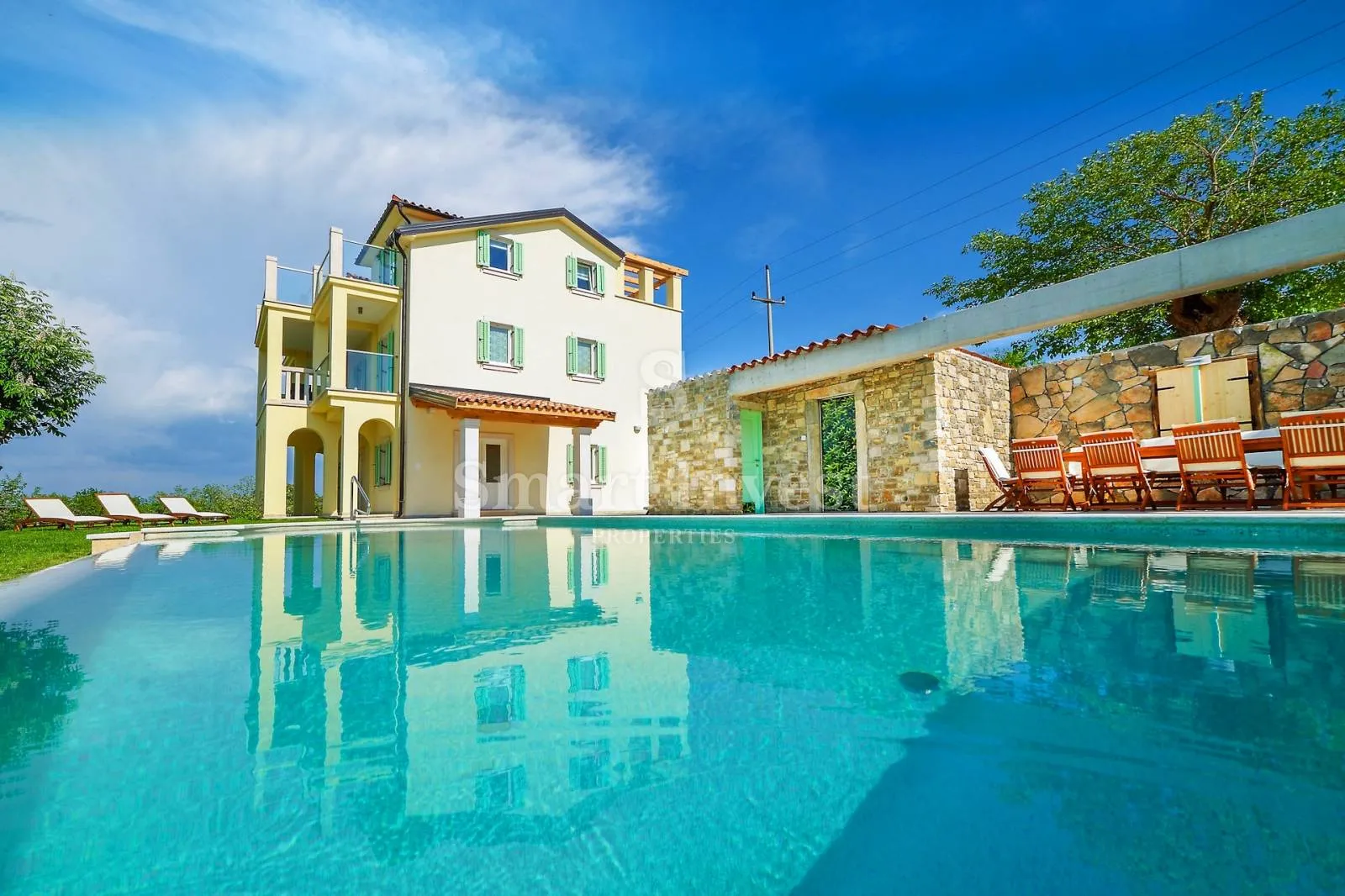 istra, vila s bazenom na osami, s pogledom na motovun, prodaja - slika 5