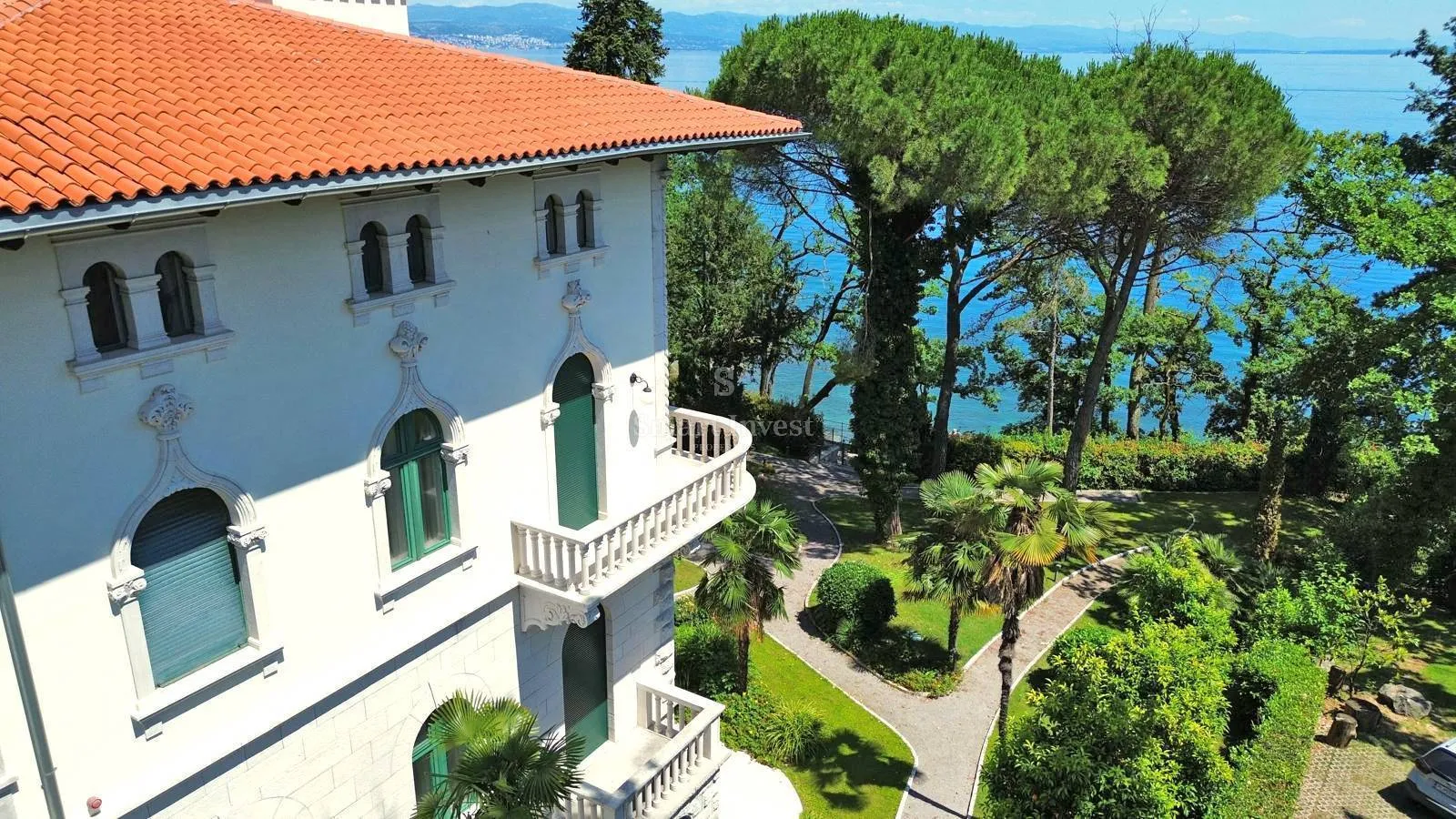 opatija, stara austrougarska vila uz more - slika 4
