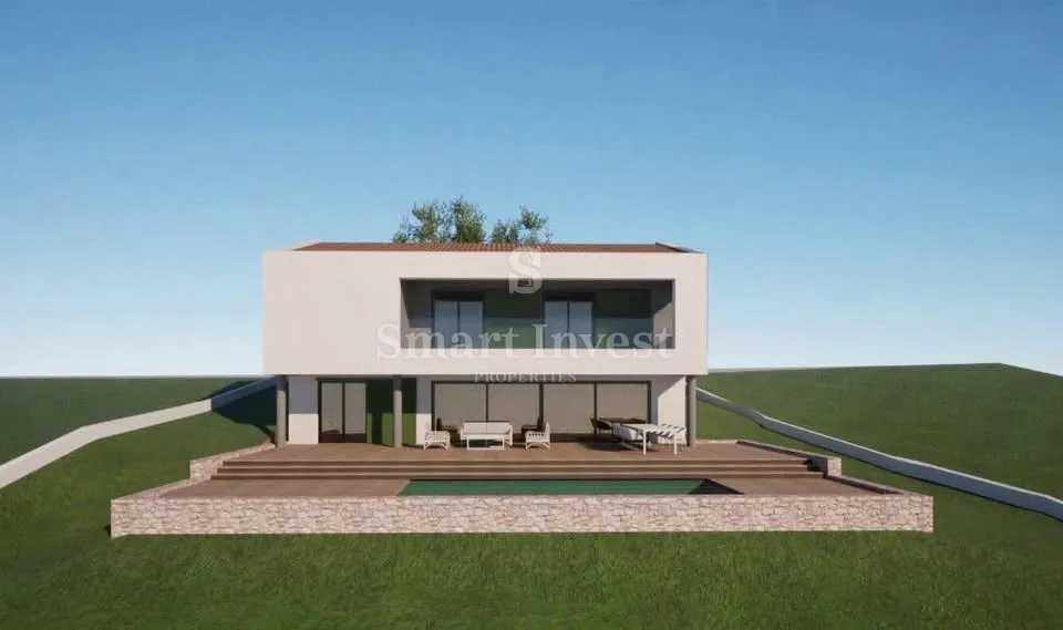 svetvinčenat, zemljište od 1215 m2 s dozvolom za vilu - slika 5