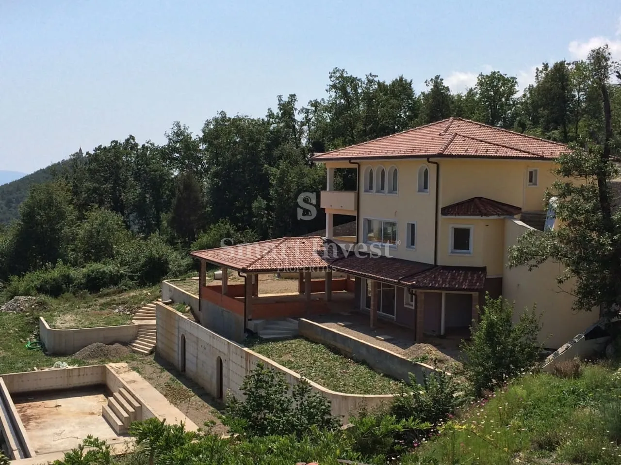 veprinac, nedovršena kuća s panoramskim pogledom - slika 2