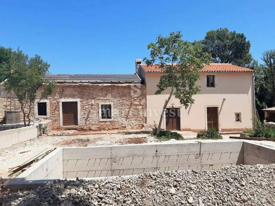 istra - barban, 1,5 km od mora, istarske kuće s bazenom - slika 4