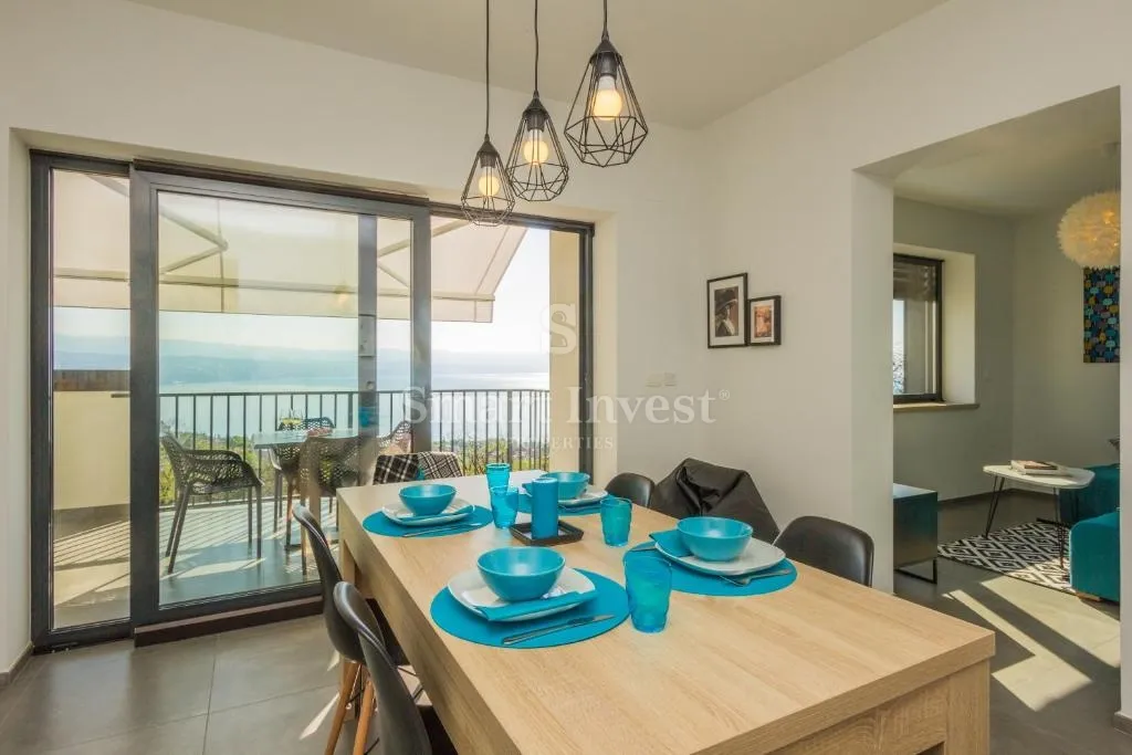 ika - oprić, vila s 4 apartmana i panoramskim pogledom na more - slika 23