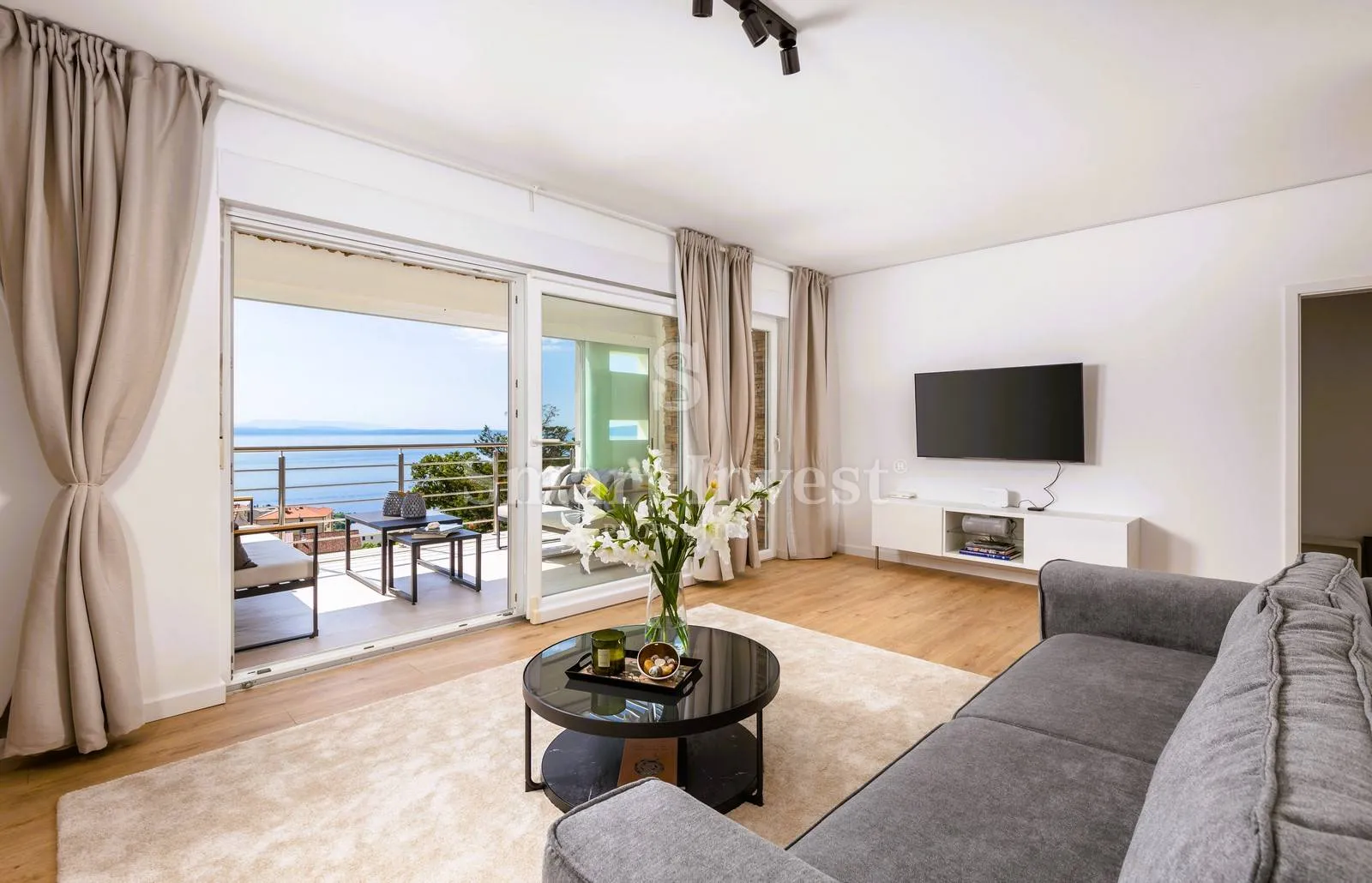 ičići, elegantni stan s panoramskim pogledom na more od 121,70 m2 - slika 16