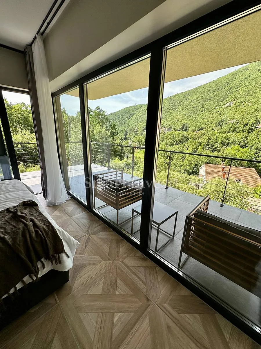 mošćenička draga, prekrasna vila s bazenom u blizini mora - slika 29