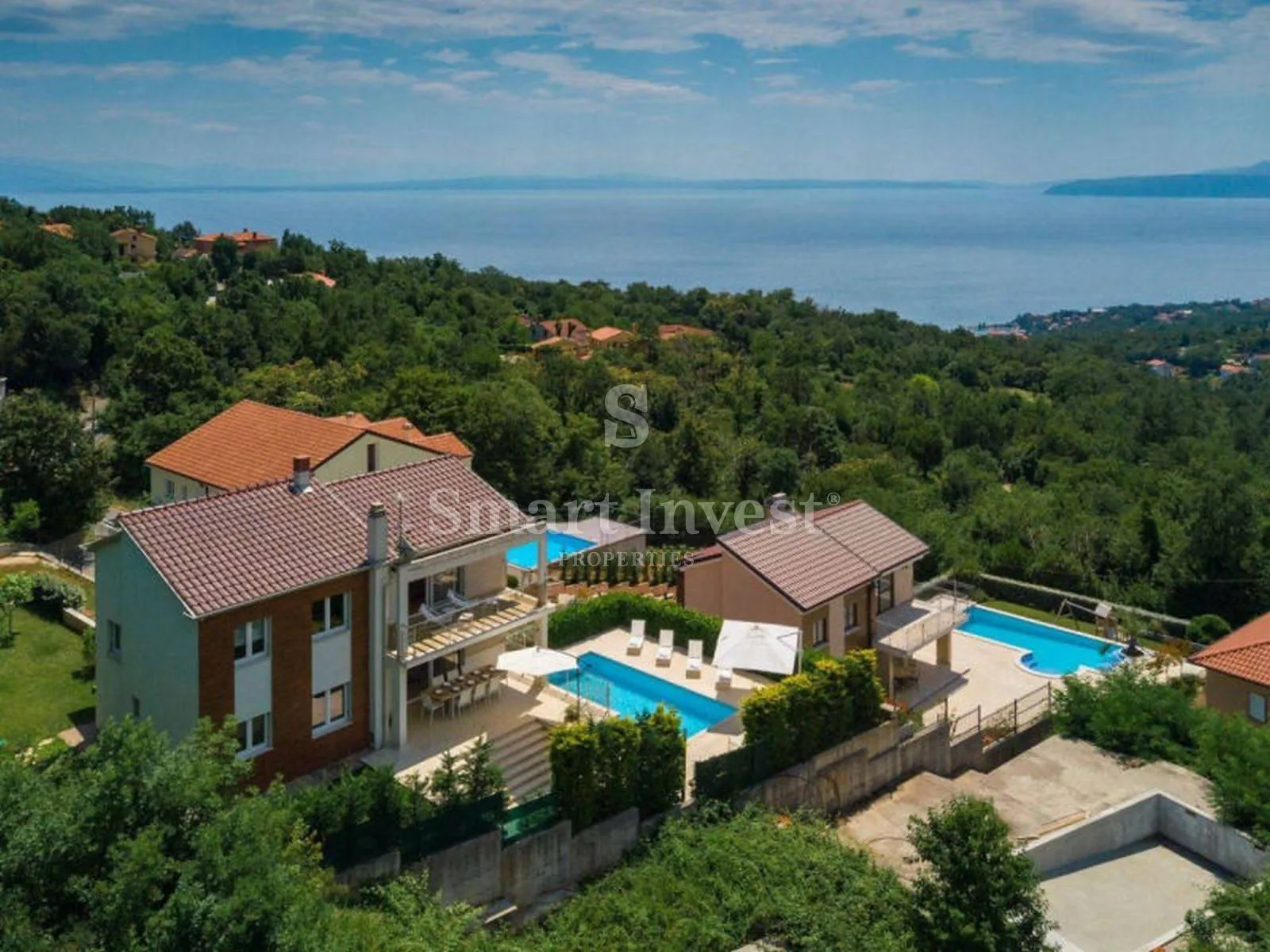 ičići, moderna vila s bazenom i prekrasnim pogledom na more - slika 6
