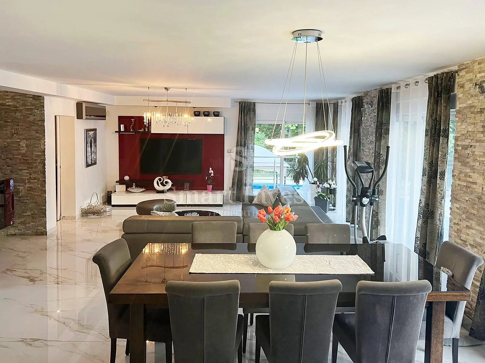 opatija, ekskluzivna villa s bazenom i teniskim terenom, prodaja - slika 9
