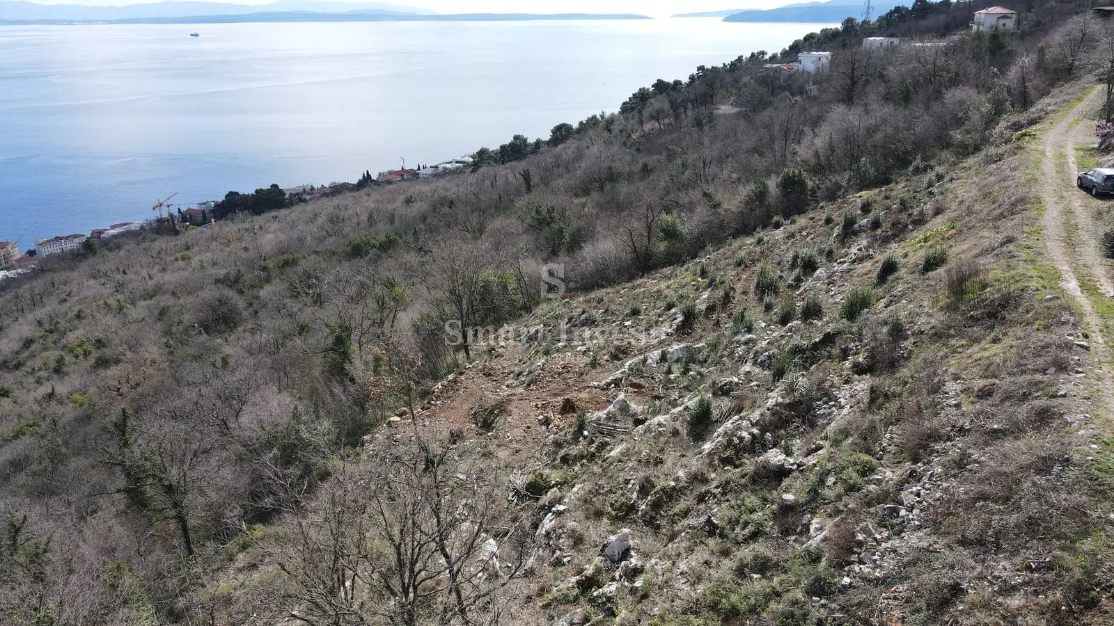 kolavići, odličan teren s panoramskim pogledom na more - slika 13