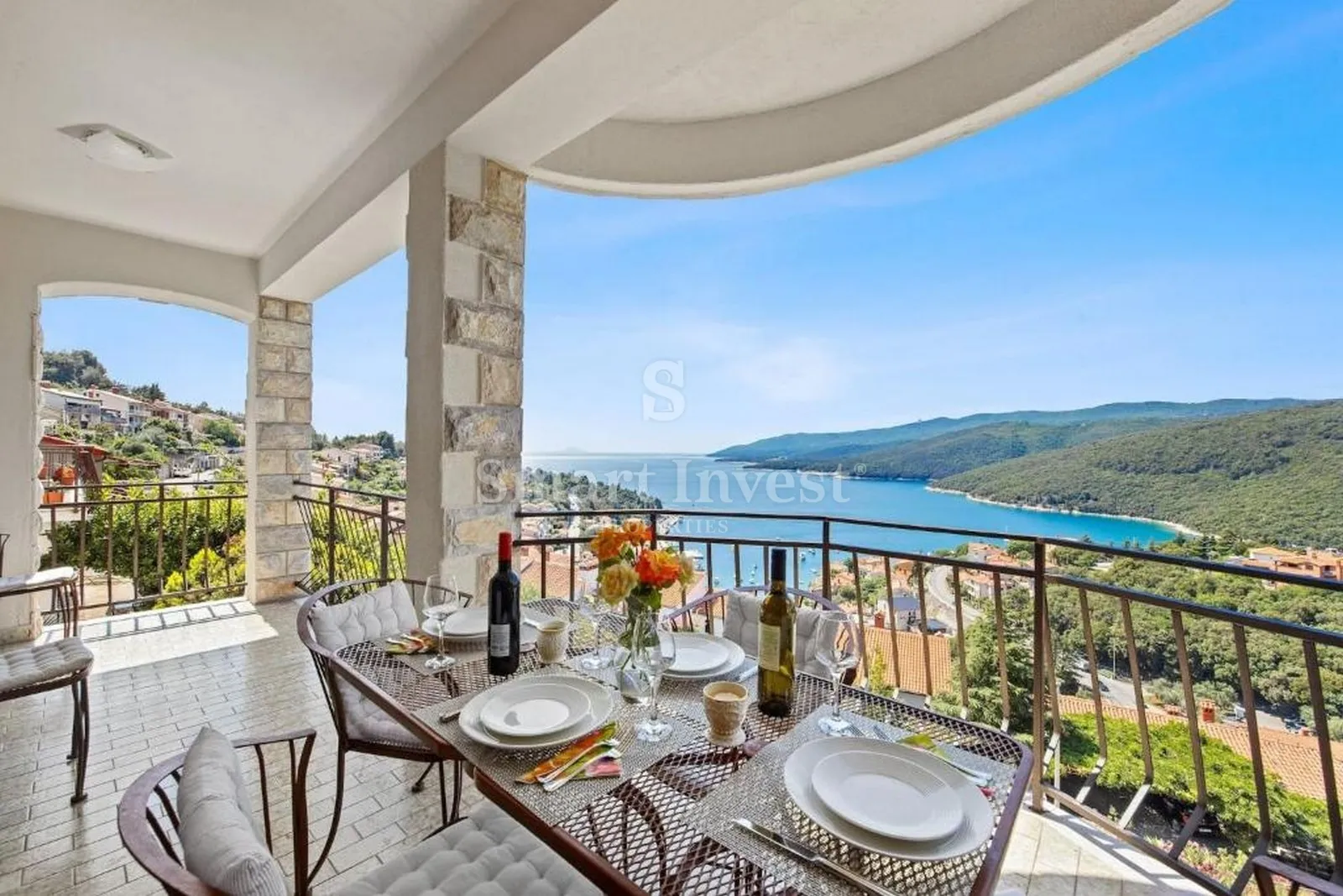 Rabac, Kuća S 4 Stana I Panoramskim Pogledom Na More, Rijetkost! - Rabac, Labin