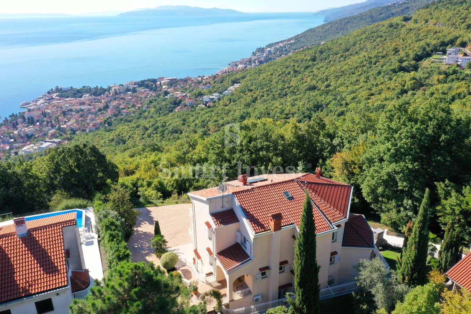 opatijska rivijera, vila s fantastičnim pogledom na more i opatiju - slika 5