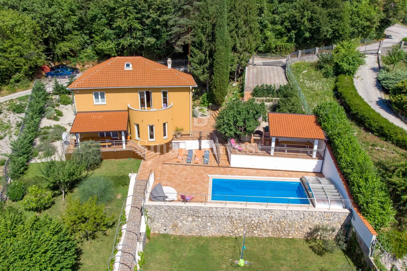 veprinac, prodaje izuzetna kuća sa bazenom i teniskim terenom - slika 88