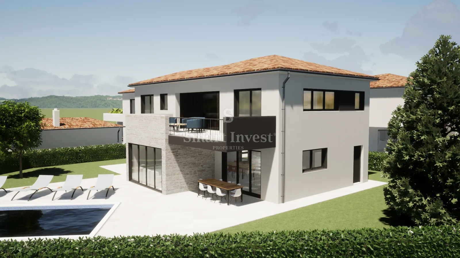 poreč, moderna vila s istarskim naglaskom u izgradnji - slika 6