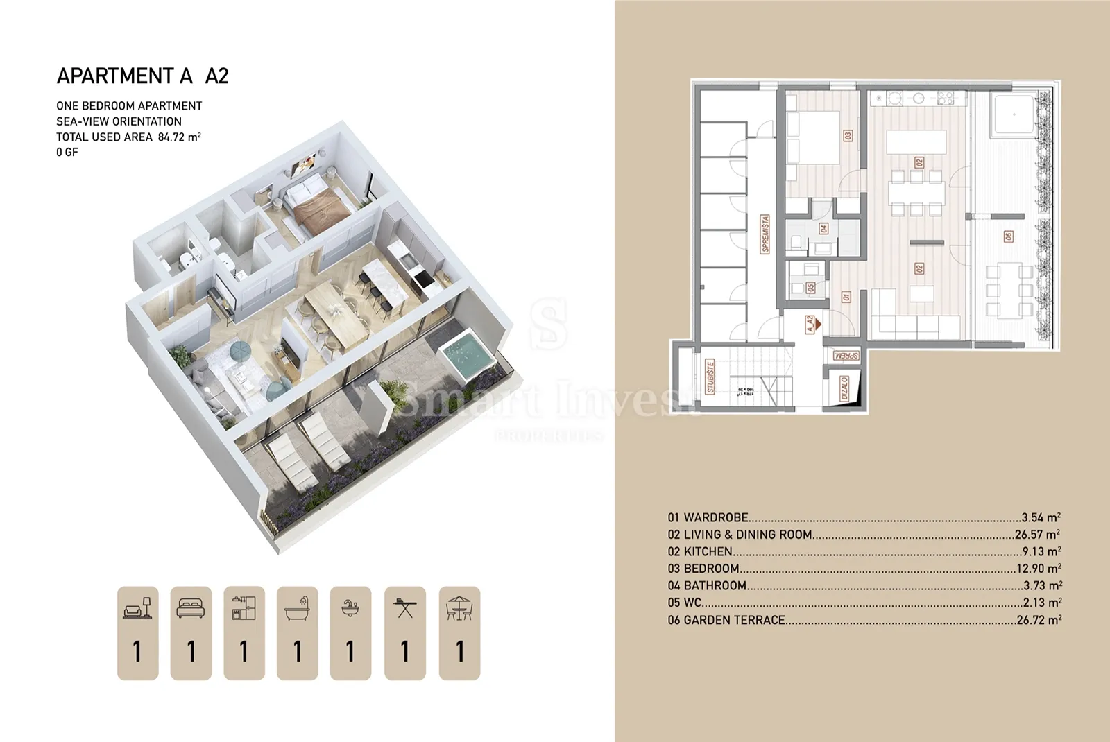 opatija - centar, vrhunski stan 1s+db s pogledom na more u novogradnji (a-a2) - slika 35