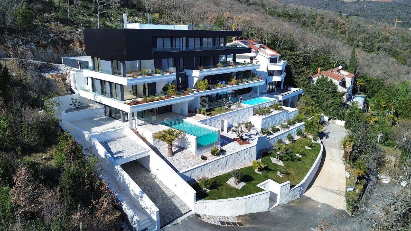 opatija, raskošni penthouse s krovnom terasom i bazenom (s3) - slika 53