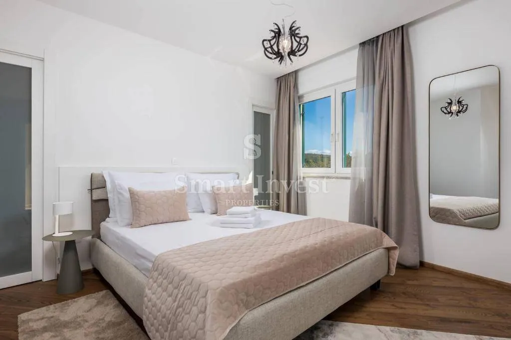 kraljevica, moderna villa s bazenom i pogledom na more - slika 27