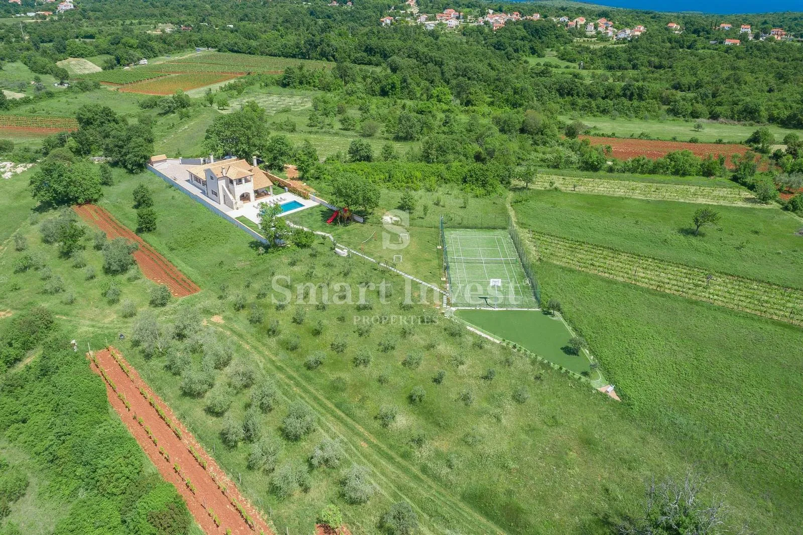 krnica, luksuzna vila s wellnessom, golfom i sportskim terenima - slika 69