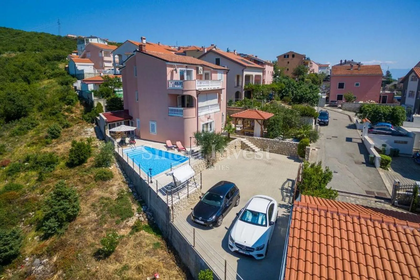crikvenica, kuća od 440 m2 s 3 stana i bazenom - slika 4