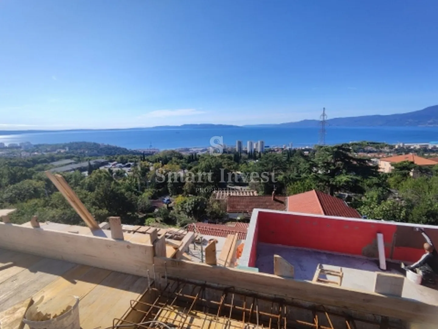 rijeka - pulac, vrhunski stan s krovnom terasom, bazenom i pogledom na more! - slika 6