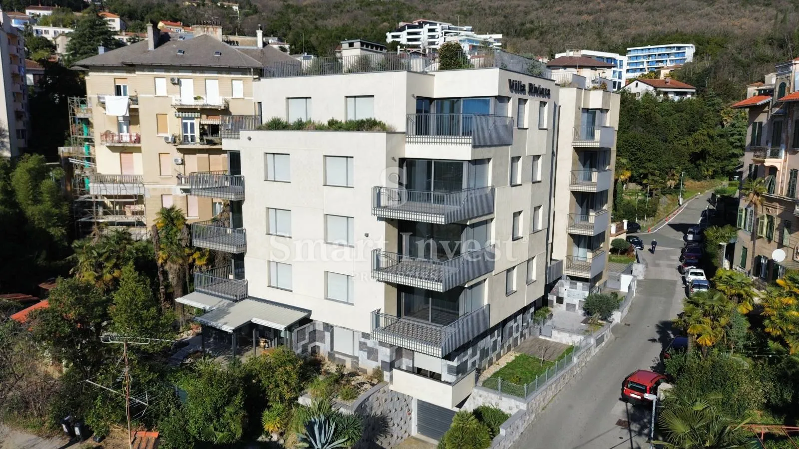Opatija - Centar, Ekskluzivna Novogradnja 3s+db S Pogledom Na More I Garažom (s6)