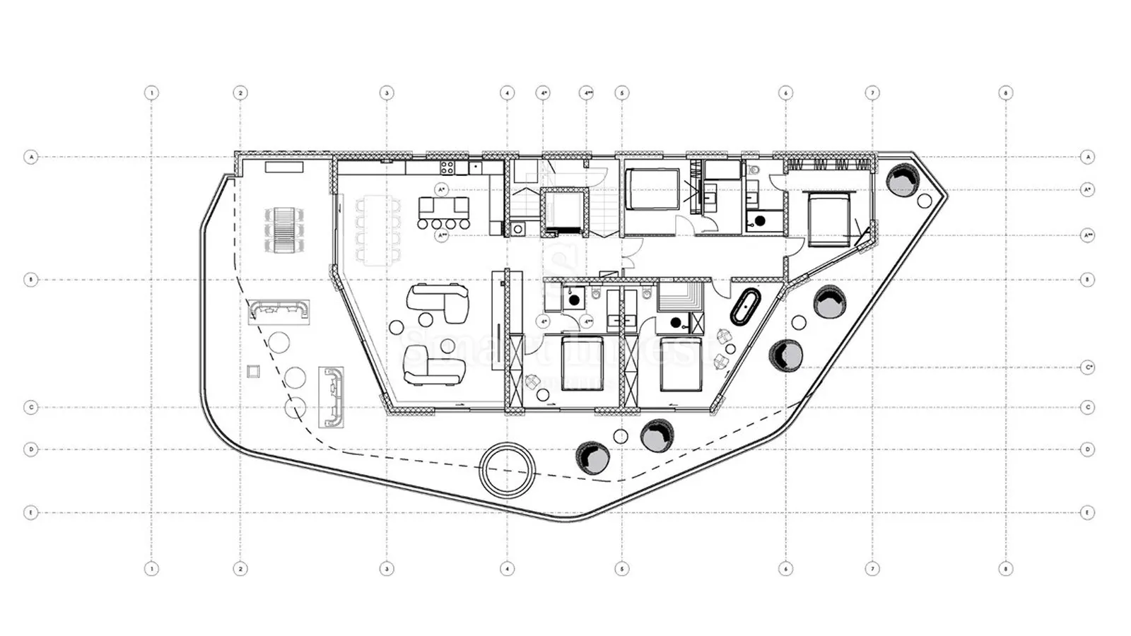 opatija, penthouse 4s+db u vrhunskoj novogradnji s bazenom (301) - slika 12