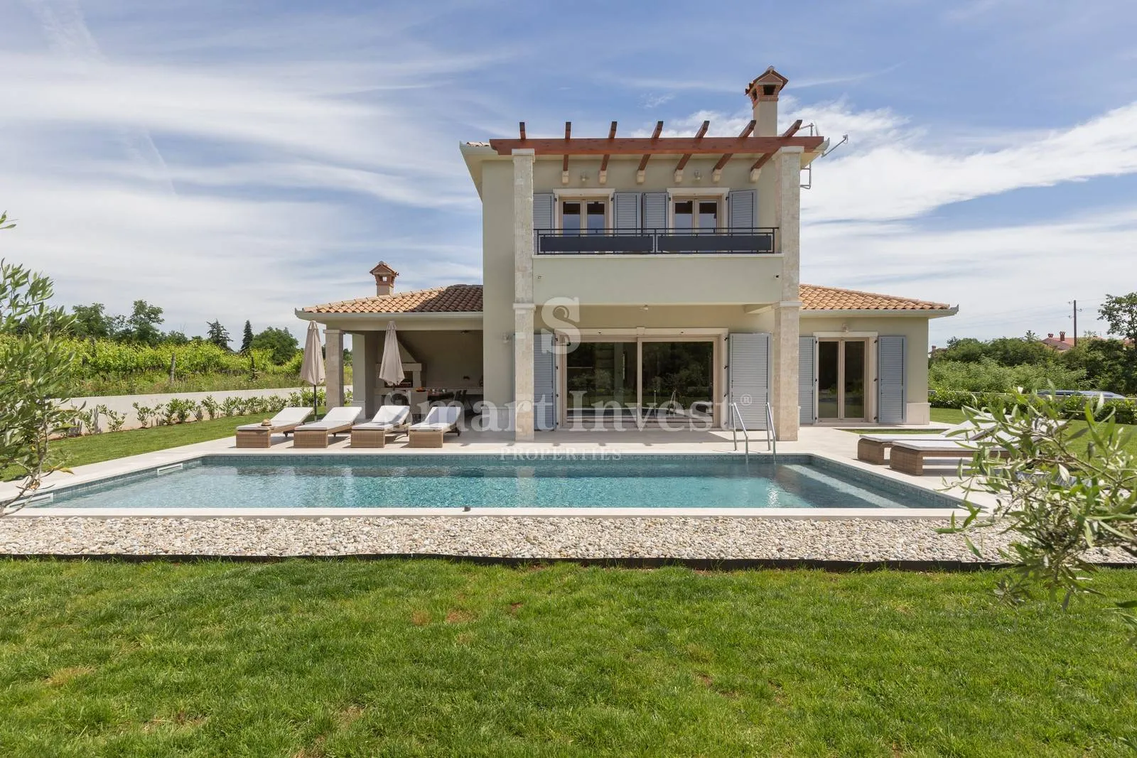 Istra, Novogradnja S Bazenom, 160 M2, Na 15 Minuta Od Mora - Rabac, Labin