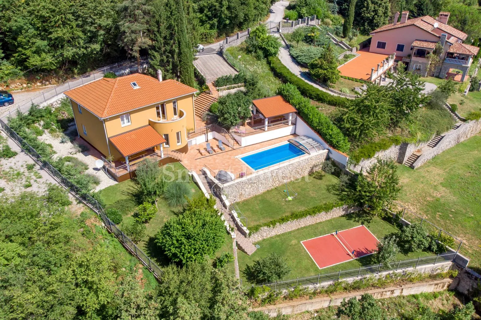 veprinac, prodaje izuzetna kuća sa bazenom i teniskim terenom - slika 86