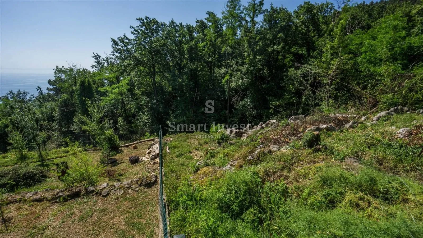 liganj, građevinsko zemljište s prekrasnim pogledom na more! - slika 13