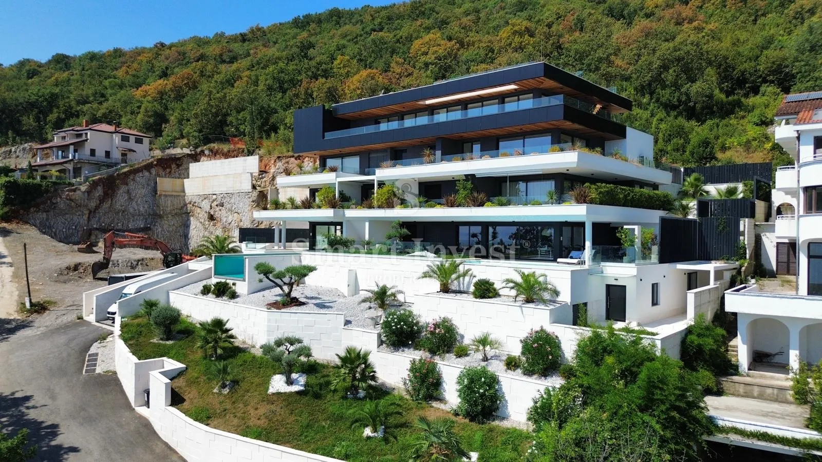 opatija, raskošni penthouse s krovnom terasom i bazenom (s3) - slika 60