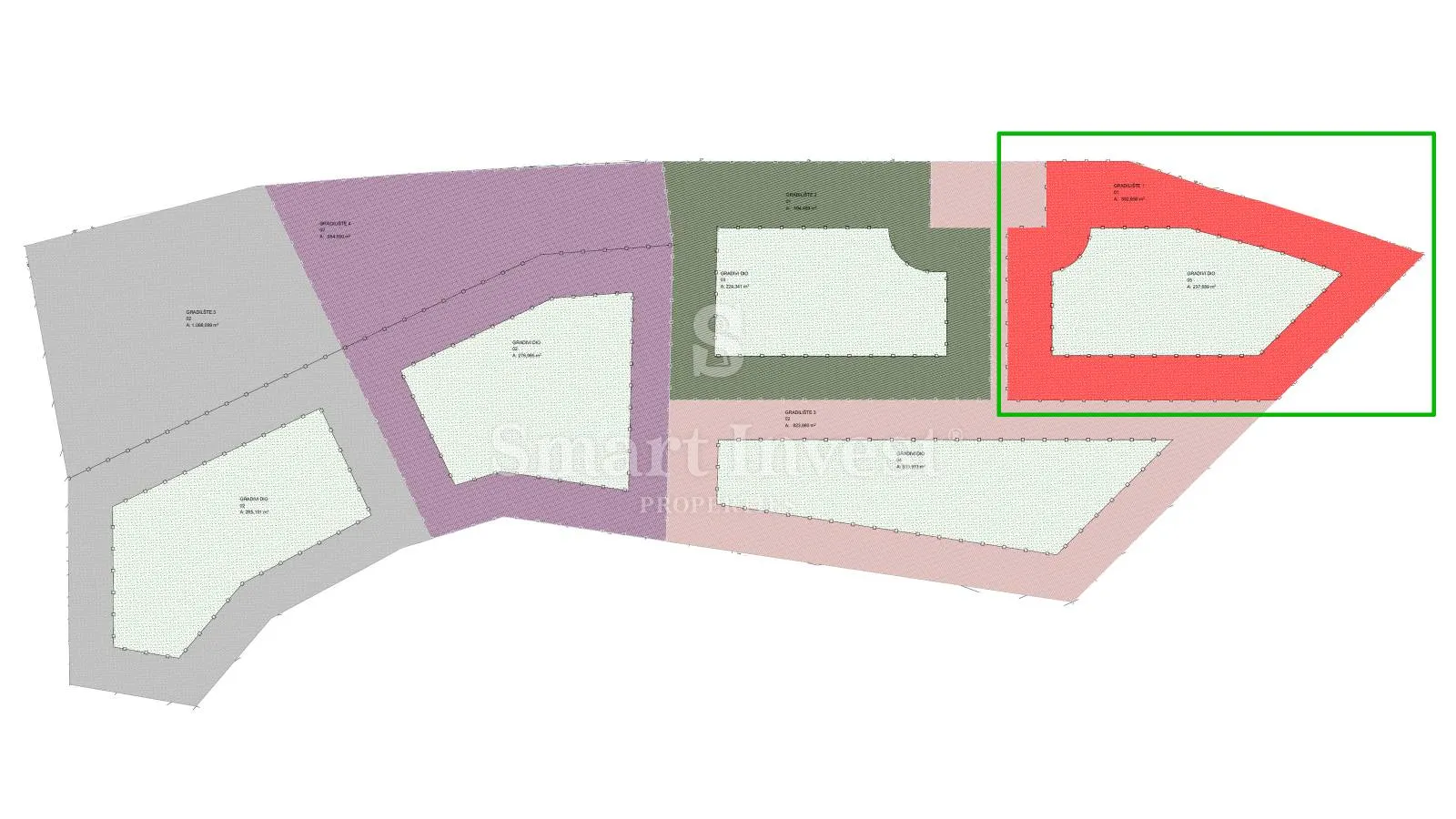 mošćenička draga, teren od 593 m2 za gradnju vile u blizini mora - slika 2