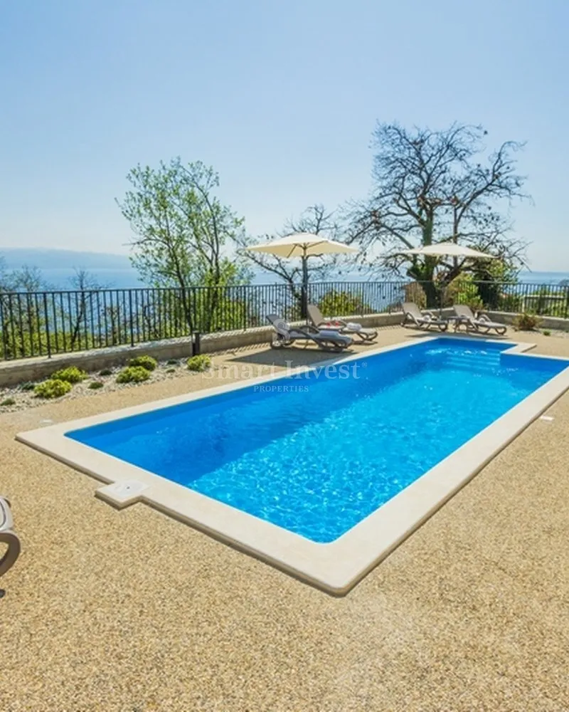 ika - oprić, vila s 4 apartmana i panoramskim pogledom na more - slika 43