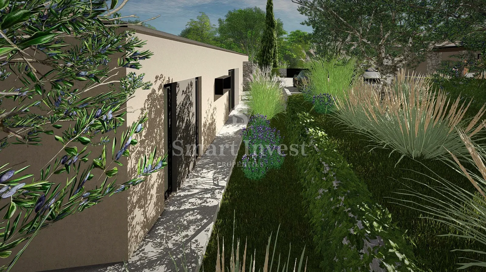 istra - gračišće, građevinsko zemljište s projektom, 1100 m2 - slika 10