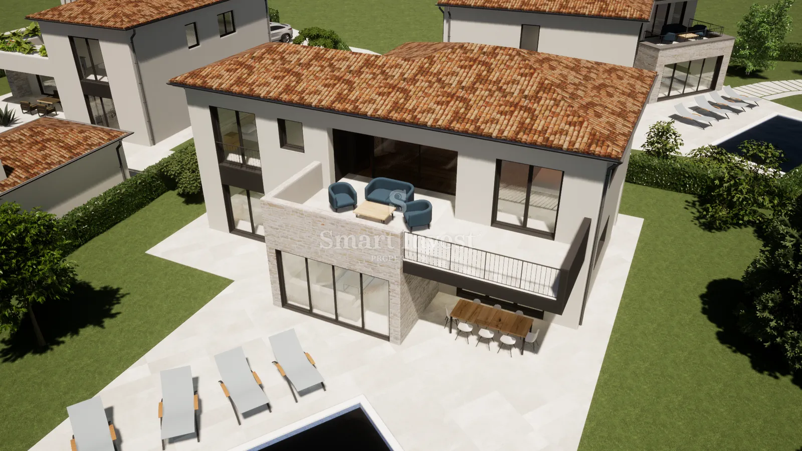 poreč, moderna vila s istarskim naglaskom u izgradnji - slika 5